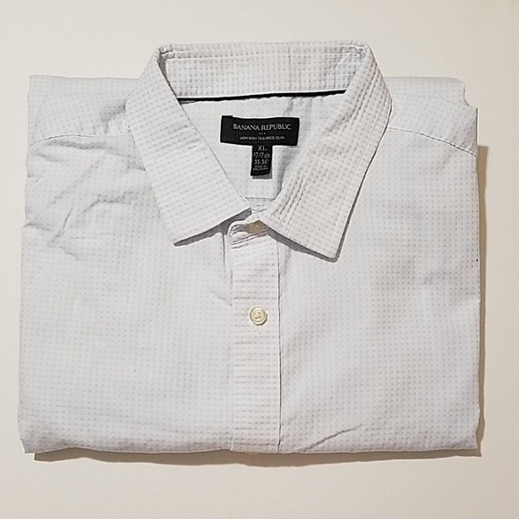 Banana Republic Mens Slim Fit Dress Shirt - Picture 1 of 6